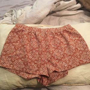 patterned shorts
